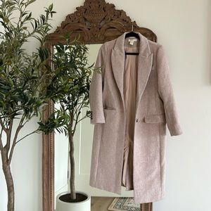 Wool coat cream from H&M